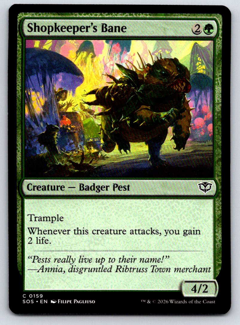 Shopkeeper's Bane 159 Common Secrets of Strixhaven 