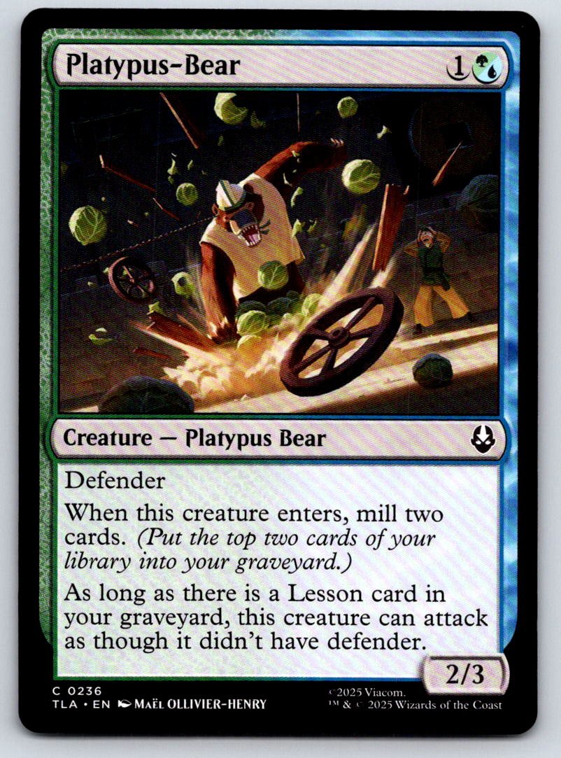Platypus-Bear 236 Common Avatar: The Last Airbender 