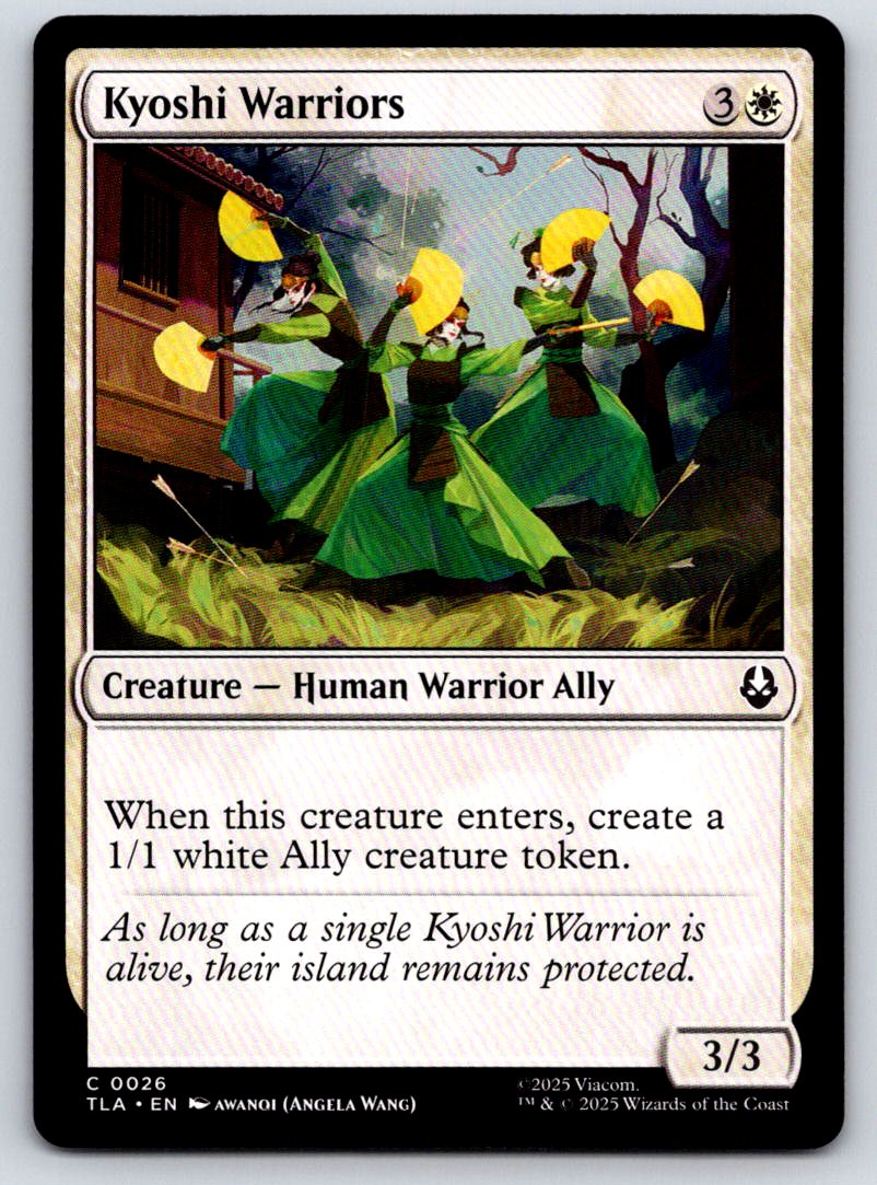 Kyoshi Warriors 26 Common Avatar: The Last Airbender 