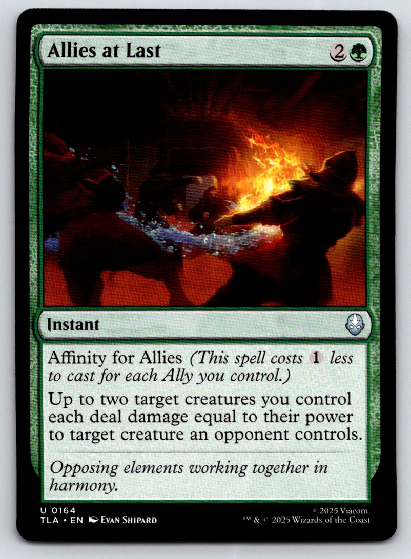 Allies at Last 164 Uncommon Avatar: The Last Airbender 