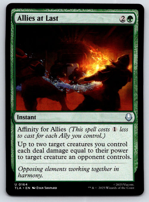 Allies at Last 164 Uncommon Avatar: The Last Airbender 